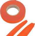 MECCANIXITY Braided Cable Sleeves Heat Shrinkable Fabric Sleeving, 1/2" 33ft Orange 2:1 Ratio Heat Shrinkable Cord Protector for Harness Cable, Network Cable Protection, Cable Management