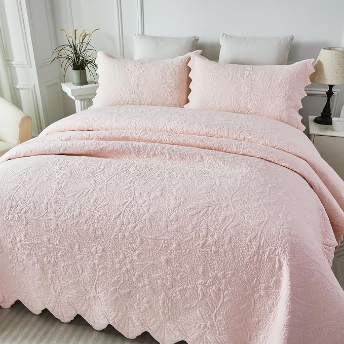 Brandream Luxury Cotton Quilt Set Queen Size - Image 3