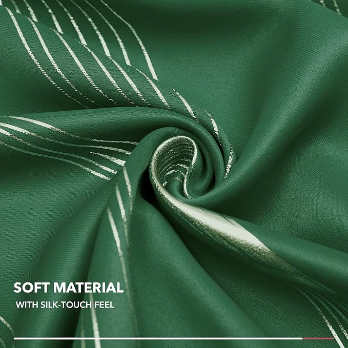 Deconovo Curtains for Living Room, Pattern Blackout Curtains 72 Inches Long | - Image 6