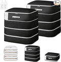 Comforter Storage Bag - 130L Large Capacity Blanket Storage Bags 4-Layer Ultra by EasortmPackingCubes