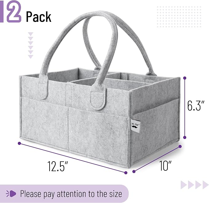 Mr. Pen- Baby Diaper Caddy Organizer, 2 Pack - Image 2