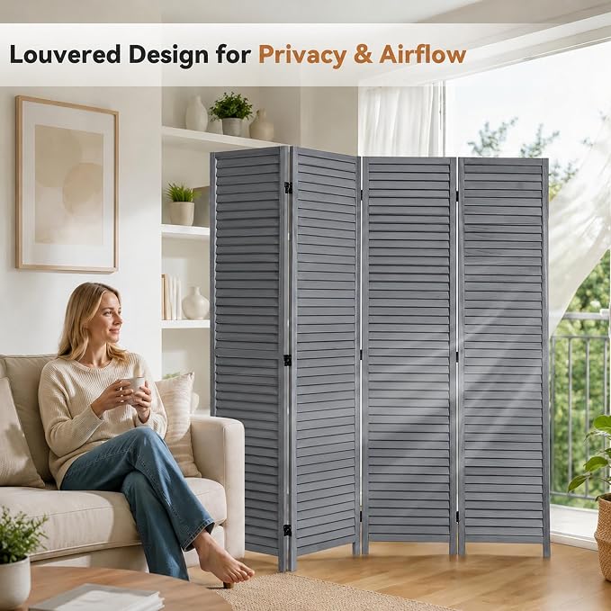 Wood Room Divider - Image 2