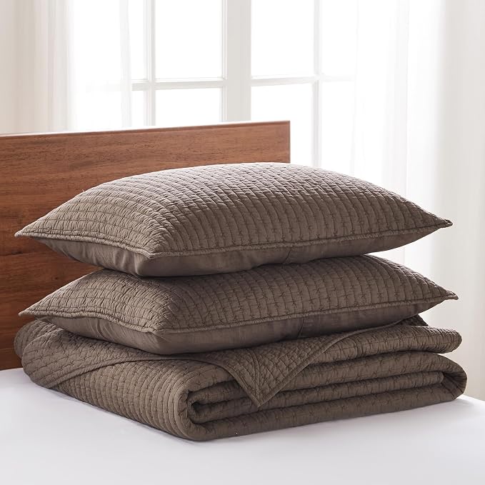 Levtex Home Cross Stitch Reversible Full Bedspread Set - Image 3