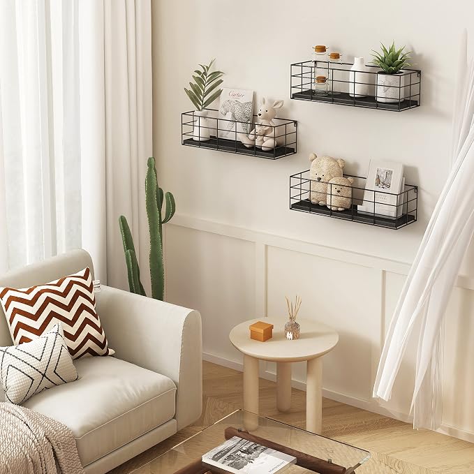 Fixwal Wire Frame Floating Shelves - Image 7