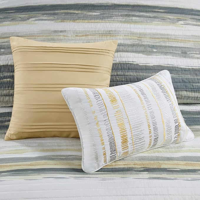 Madison Park Cottage Coastal Quilt Set, Lightweight Bedding Layer - Image 8