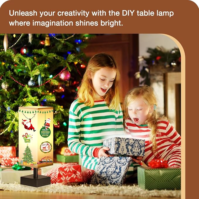 aooshine Small Bedside Table Lamp - Image 5