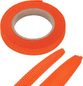 MECCANIXITY Braided Cable Sleeves Heat Shrinkable Fabric Sleeving, 5/16" 16ft Orange 2:1 Ratio Heat Shrinkable Cord Protector for Harness Cable, Network Cable Protection, Cable Management