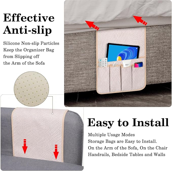 Remote Control Holder Couch Caddy, Armchair Caddy - Image 8