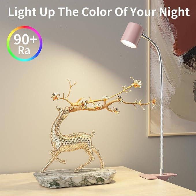 Dott Arts Desk Lamp, USB Clip On Light - Image 7