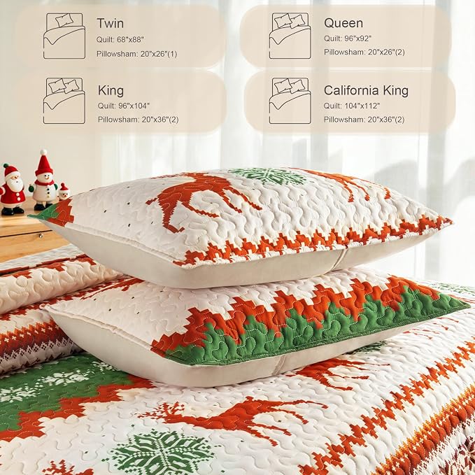 Whale Flotilla Patchwork Quilts Twin Size, Extra Soft Floral Bedspreads | Happy - Image 4
