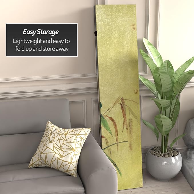Red Lantern 6 ft. Tall Double Sided Birds in the Trees Canvas Room Divider 4 - Image 3