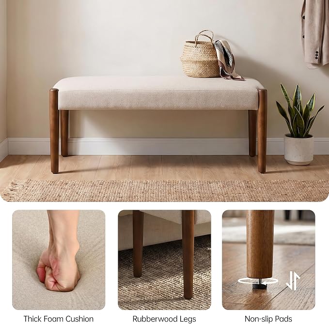 Usaint 42" End of Bed Bench - Image 3
