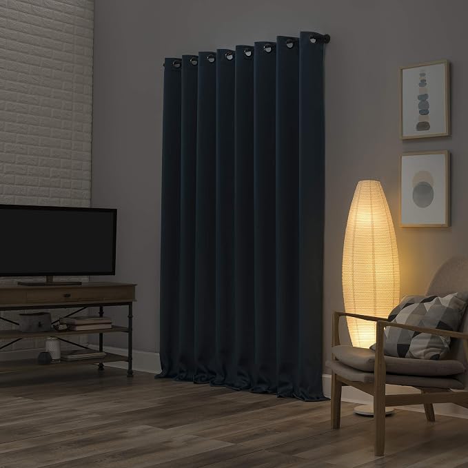 Sun Zero Nordic 2-pack Theater Grade Extreme 100% Blackout Grommet Curtain - Image 2