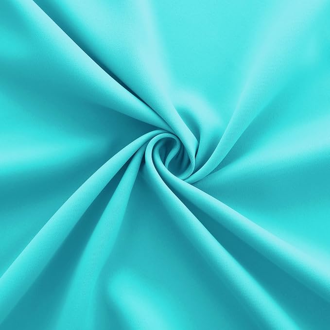 Turquoise Curtains 63 Inch Length - Image 5