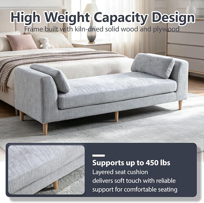83" End of Bed Benches King Size - Image 5