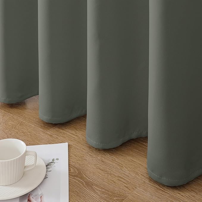 Joydeco Blackout Curtains 95 Inch Length 2 Panels Set, Thermal Insulated Long - Image 5