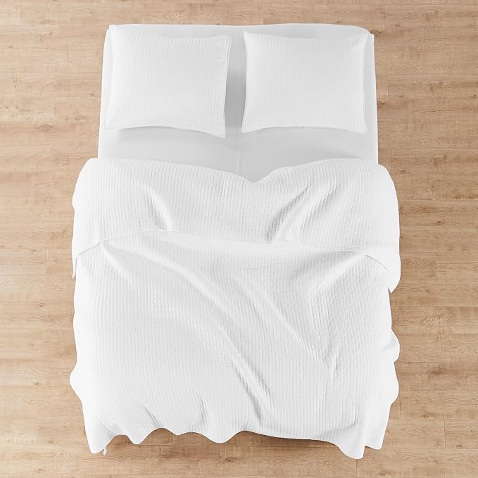 Levtex Home Cross Stitch Reversible Full Bedspread Set - Image 7