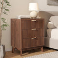 LYNCOHOME Fluted Nightstand by LYNCOHOME