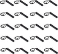 Amazon Basics Surge Protector Power Strip, 6-Outlet with 200J Protection, 2ft Extension Cord, Rectangle, Black (20 Pack)