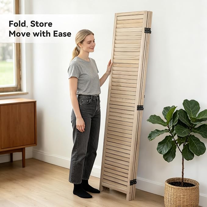 Wood Room Divider - Image 4