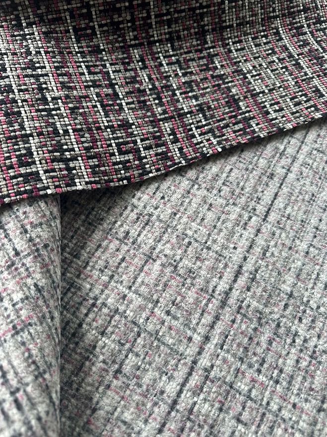 OctoRose 3 Side Zipper Upholstery Thick Linen Tweed Purple, Full Size Futon Cover Sofa DayBed Mattress Slipcover (Linen-Purple, Full Size)