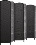 HALLYBEE Room Divider Panel, 6 Panel Partition Room Dividers Screen, Privacy by HALLYBEE