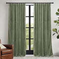 RYB HOME Velvet Curtains 102 inches Long, Extra Long High Ceiling Curtains | by RYBHOME