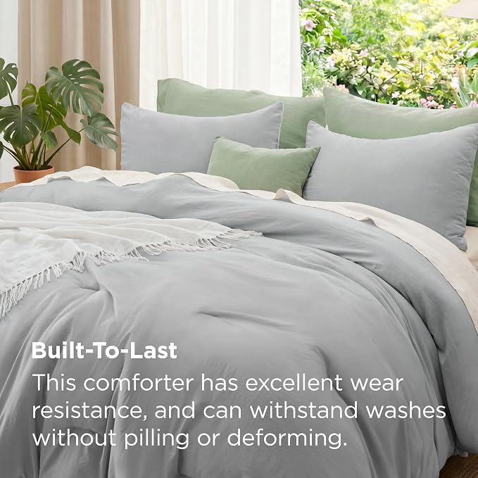 Bedsure Twin/Twin XL Comforter Set, 2 Pieces GentleSoft Bed Set, 1 Lightweight - Image 3