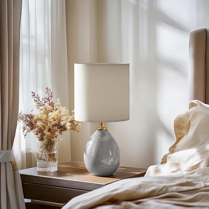 18.5" Table Lamp Set of 2 for Living Room Bedroom, Bedside Lamps for Night - Image 7