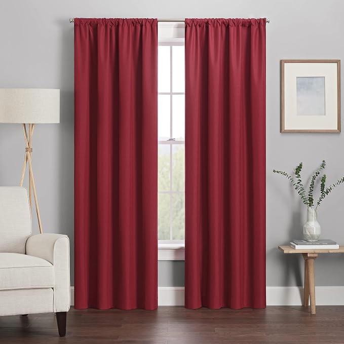 Eclipse Kendall Blackout Rod Pocket Curtain - Image 3