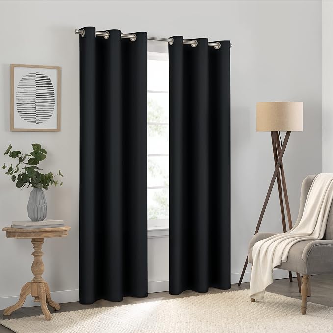 Eclipse Kendall Textured Blackout Grommet Curtain by EclipseCurtains