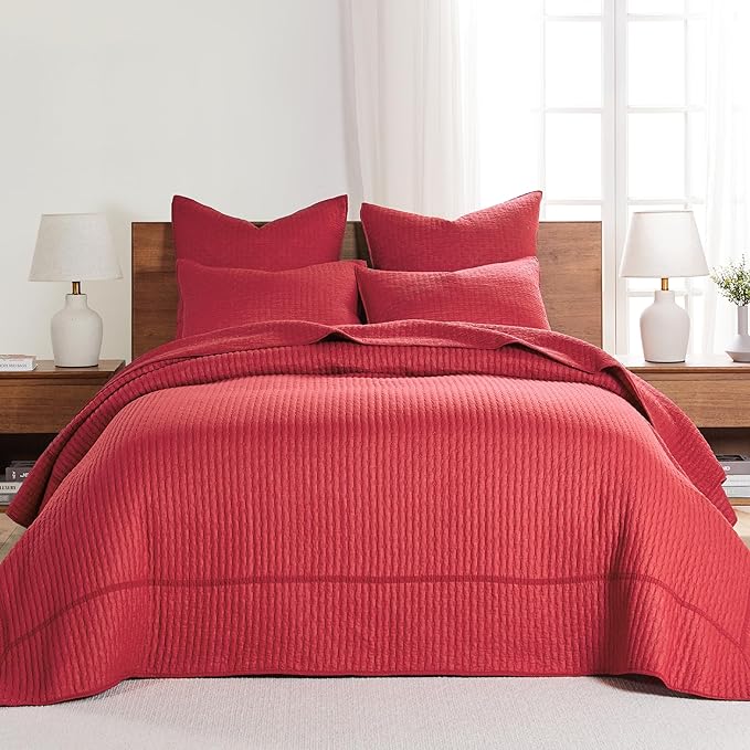 Levtex Home Cross Stitch Reversible Twin Bedspread Set by LevtexHome