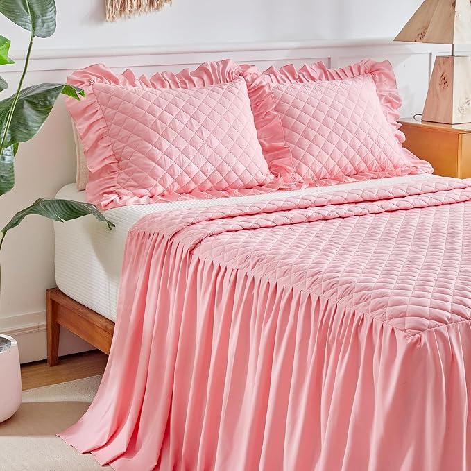 Ruffle Skirt Bedspread Set - Image 4