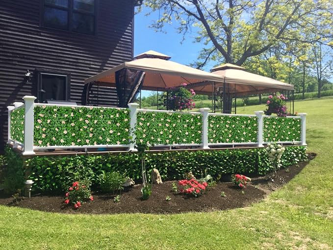 Expandable Faux Ivy Fence Privacy Screen - Image 6