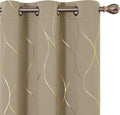 Deconovo Curtains for Living Room, Pattern Blackout Curtains 84 Inches Long | by Unknown