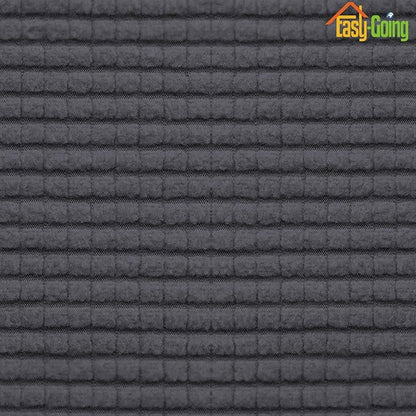 Easy-Going Stretch Chair Sofa Slipcover 1-Piece Couch Sofa Cover Furniture Protector Soft with Elastic Bottom for Kids, Pet. Spandex Jacquard Fabric Small Checks (Chair, Dark Gray)