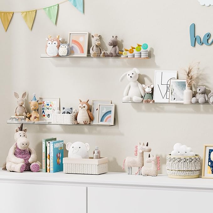 upsimples 18 Pack Acrylic Shelves - Image 5