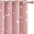 Deconovo Coral Pink Blackout Curtains 2 Panel Set by Unknown