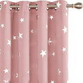 Deconovo Coral Pink Blackout Curtains 2 Panel Set by Unknown