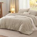 Bedsure California King Comforter Set, Sand Soft Prewashed Bedding by Unknown
