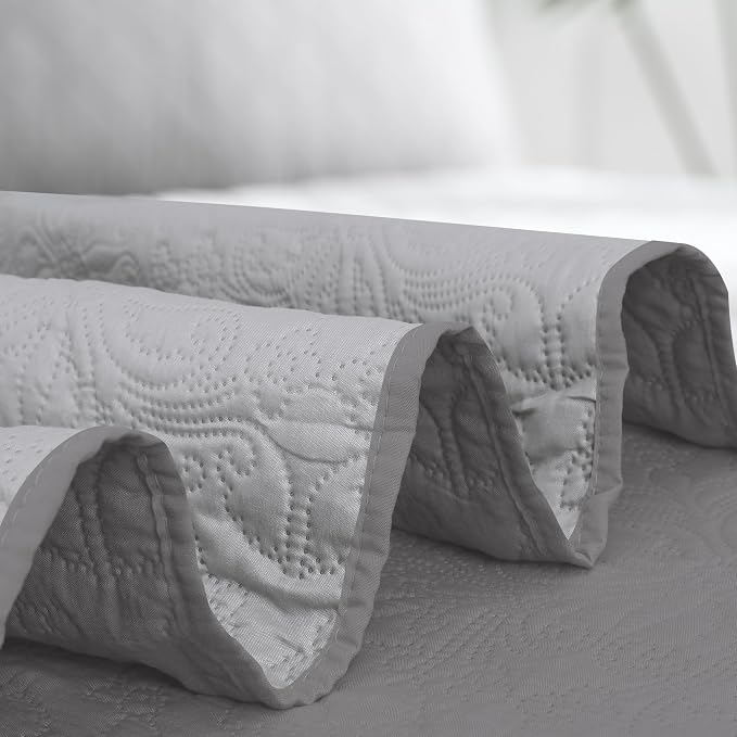 Easy-Going Reversible Quilt Set Twin, Bedspread - Image 6