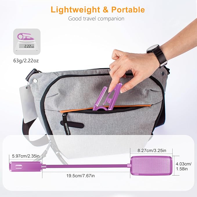Gritin 9 LED Rechargeable Book Light - Image 8