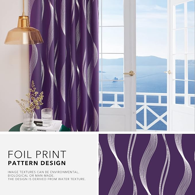 Deconovo Blackout Back Tab Curtains - Image 7