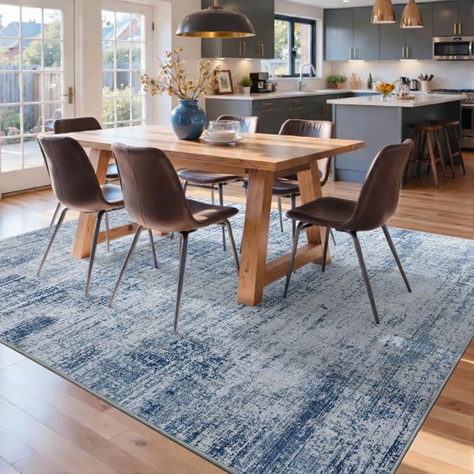 5x7 Ft Area Rugs for Living Room, Soft Non-Slip Washable Rugs Modern Abstract - Image 9