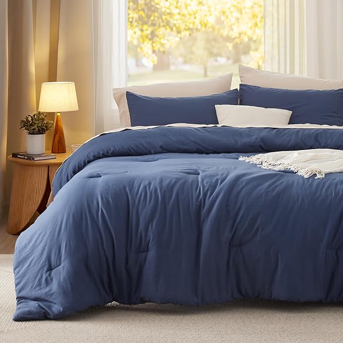 Bedsure California King Comforter Set, 3 Pieces GentleSoft™ Bed Set, 1 - Image 2