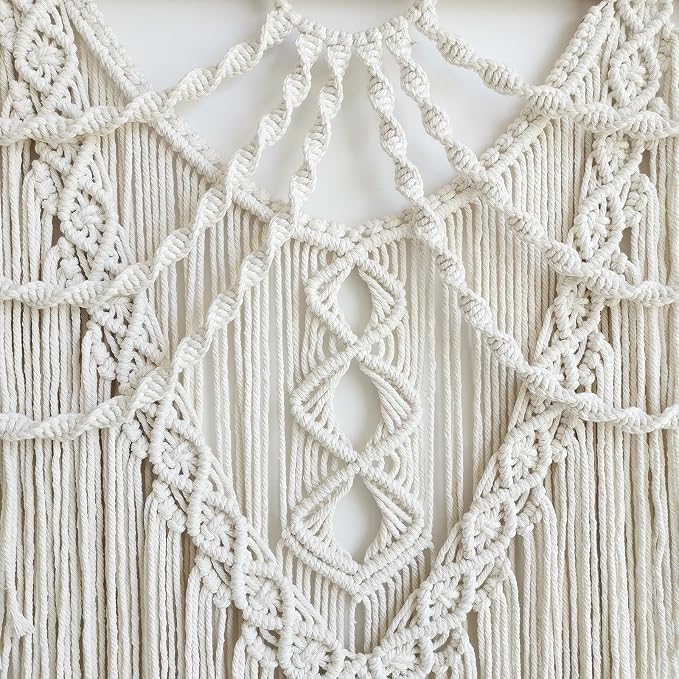 Achart Macrame Wall Hanging Large- Boho Wall Decor- large wall art- Wall Decor - Image 5