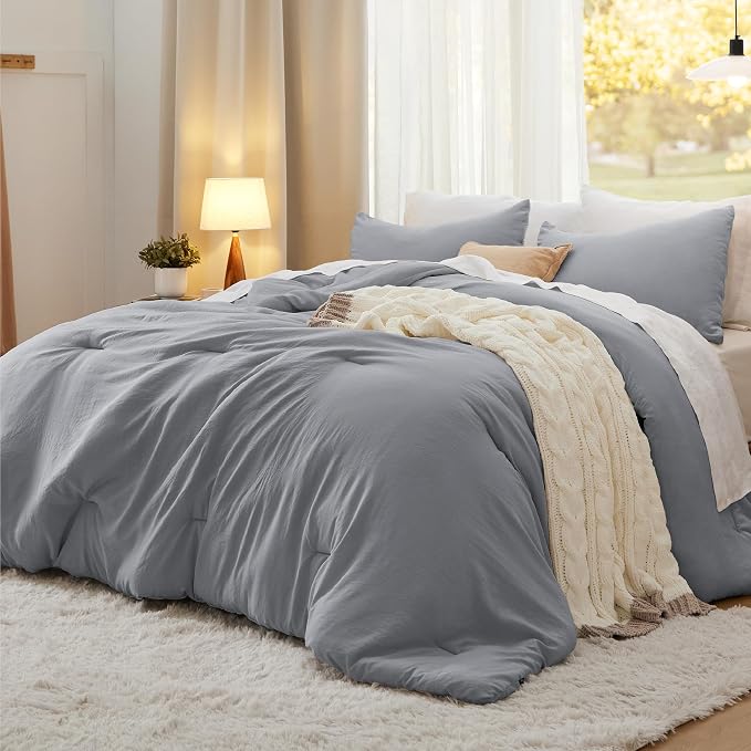 Bedsure Full Comforter Set, 3 Pieces GentleSoft™ Bed Set, 1 Lightweight by Unknown