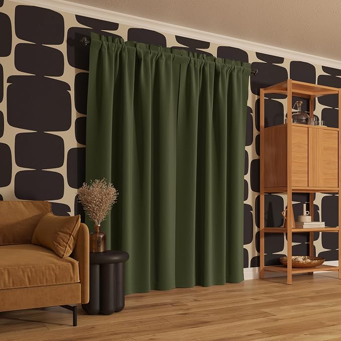 Sun Zero Oslo Theater Grade Extreme 100% Blackout Rod Pocket Curtain Panel - Image 2