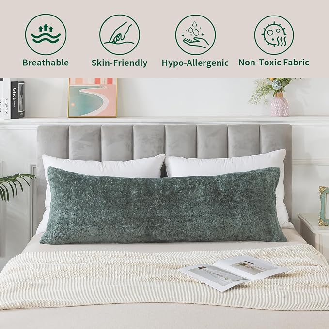 WhatsBedding Memory Foam Body Pillow - Image 6
