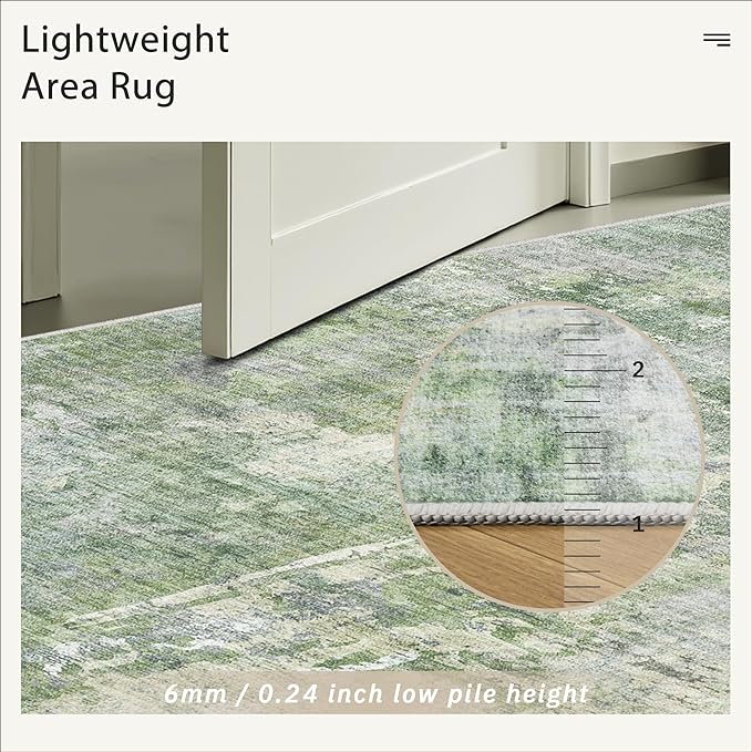 Soalmost Abstract 7x10 Area Rug - Image 7